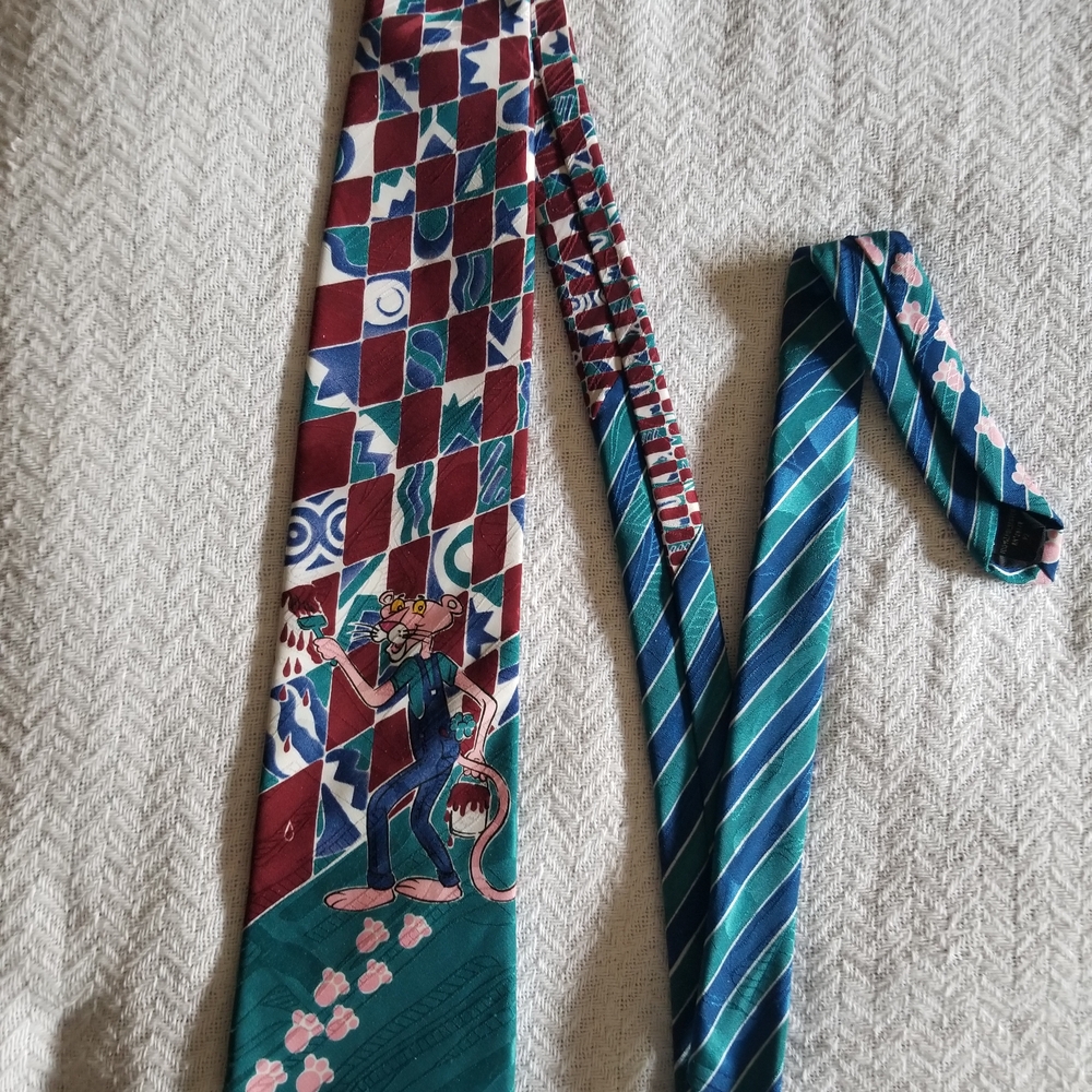 Colorful Patterned Men's Tie